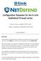 Configuration Examples for the D-Link NetDefend Firewall series