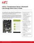 UG313: Thunderboard Sense 2 Bluetooth Low Energy Demo User's Guide