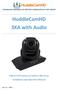 HuddleCamHD 3XA with Audio USB 2.0 PTZ Camera w/ built-in Mic Array Installation and Operation Manual