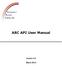ARC API User Manual. Version 3.0