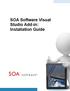 SOA Software Visual Studio Add-in: Installation Guide