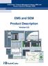 EMS and SEM Product Description