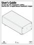 User s Guide. Dual-Port SFP+ 10 Gigabit Ethernet Thunderbolt 3 Adapter. for Twin 10G SFP+ Thunderbolt 3 Edition. For Windows