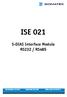 ISE 021 S-DIAS Interface Module RS232 / RS485