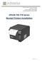 EPSON TM-T70 Series Receipt Printers Installation