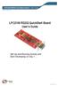 LPC2106 RS232 QuickStart Board User s Guide