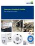 Sensors Product Guide. Smart Sensing Control Solutions
