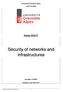 Security of networks and infrastructures