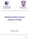 Multimorbidity Cluster Analysis Toolkit January 2016