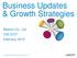 Business Updates & Growth Strategies