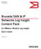 Brocade SAN & IP Networks Log Insight Content Pack
