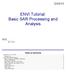ENVI Tutorial: Basic SAR Processing and Analysis