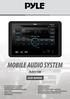 MOBILE AUDIO SYSTEM PLRVST300 USER MANUAL