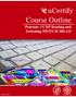 Course Outline. Pearson: CCNP Routing and Switching SWITCH May 2018