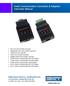 Serial Communication Converters & Adapters Instruction Manual