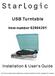 USB Turntable. Installation & User's Guide. Item number All brand names and trademarks are the property of their respective owners.