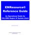 EMResource Reference Guide