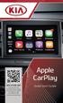 Apple CarPlay. Quick Start Guide AUDIO SYSTEMS VIDEO