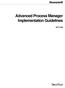 Advanced Process Manager Implementation Guidelines AP12-400