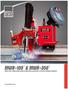 & MWR-350TM MWR-100TM. Heavy Duty IntellIgent MobIle WelDIng & gouging/cutting CaRteSIan RobotS. servorobot.com M obi le WelDIng RobotS
