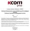 Technical Characteristics of the KCOM Group PLC Intelligent Network Customer Controlled Call Management service