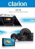 Catalog for Car Audio, Multimedia and Navigation