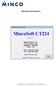 MincoSoft CT224 Software
