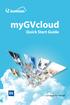 mygvcloud Quick Start Guide