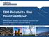 ERO Reliability Risk Priorities Report