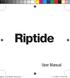 Riptide. User Manual