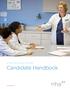 NATIONAL HEALTHCAREER ASSOCIATION. Candidate Handbook NHANOW.COM