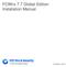 FCWnx 7.7 Global Edition Installation Manual