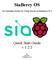 SiaBerry OS. Quick Start Guide v An Operating System for Using Siacoin on Raspberry Pi 3. By Kete Tefid