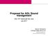 Proposal for AGL Sound management