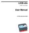 LIOB-x8x. User Manual. L-IOB I/O Controller. LOYTEC electronics GmbH