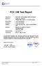 FCC 15B Test Report. : Bluetooth v4.0 Dual-Mode UART HCI Module. Address : Thompson Ave., Lenexa, Kansas 66219, USA