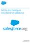 Set Up and Configure Volunteers for Salesforce