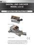 DIGITAL LINE CHECKER MODEL LC3-G