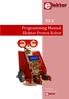 Programming Manual V1.1. Elektor Proton Robot. Bart Huyskens. Elektor Proton Robot