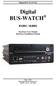 Digital BUS-WATCH Digital BUS-WATCH R1001 / R4001 Hardware User Manual Hardware Installation Manual
