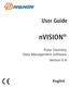 User Guide. nvision. Pulse Oximetry Data Management Software Version 6.4. English