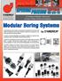 Modular Boring Systems