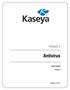 Kaseya 2. User Guide. Version 1.2