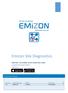 Emizon Site Diagnostics