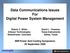 Data Communications Issues For Digital Power System Management