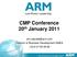 CMP Conference 20 th January Director of Business Development EMEA