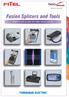 Fusion Splicers and Tools
