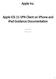 Apple Inc. Apple IOS 11 VPN Client on iphone and ipad Guidance Documentation