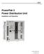 PowerPak 2 Power Distribution Unit Installation and Operation