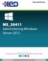 MS_ Administering Windows Server